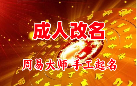当阳成人改名-找大师一对一改名先分析后改名